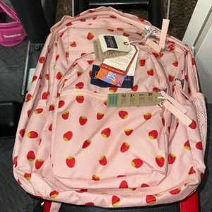 Jansport strawberry backpack XL